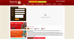 Desktop Screenshot of myswissholidays.com